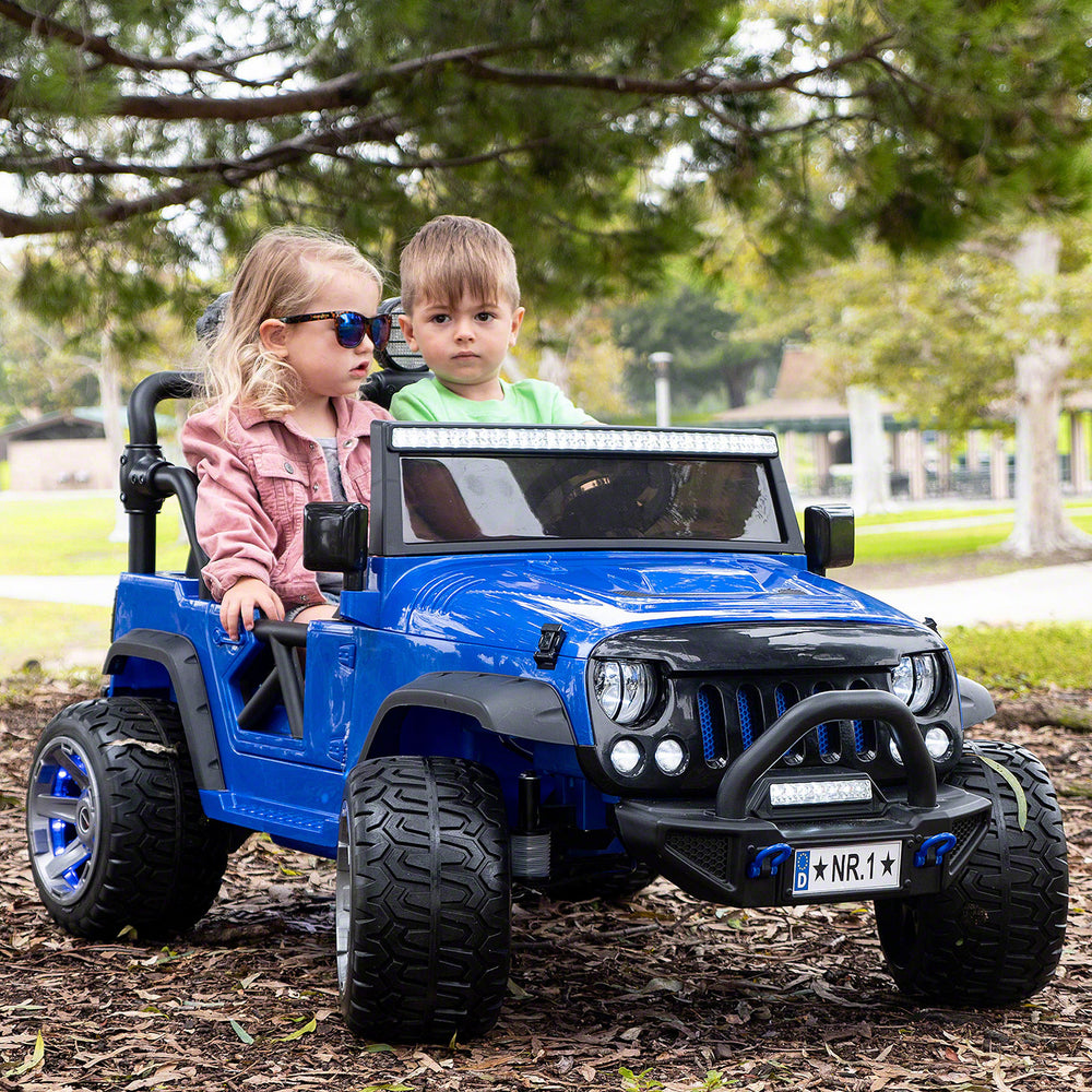 Trail Explorer 12V Kids Ride-On Car Truck with R/C ...