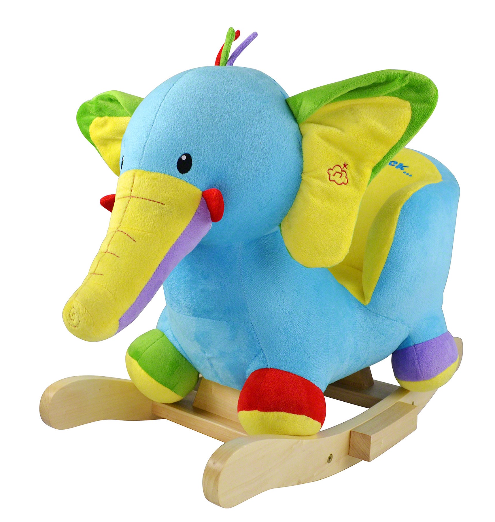 plush animal ride on toy