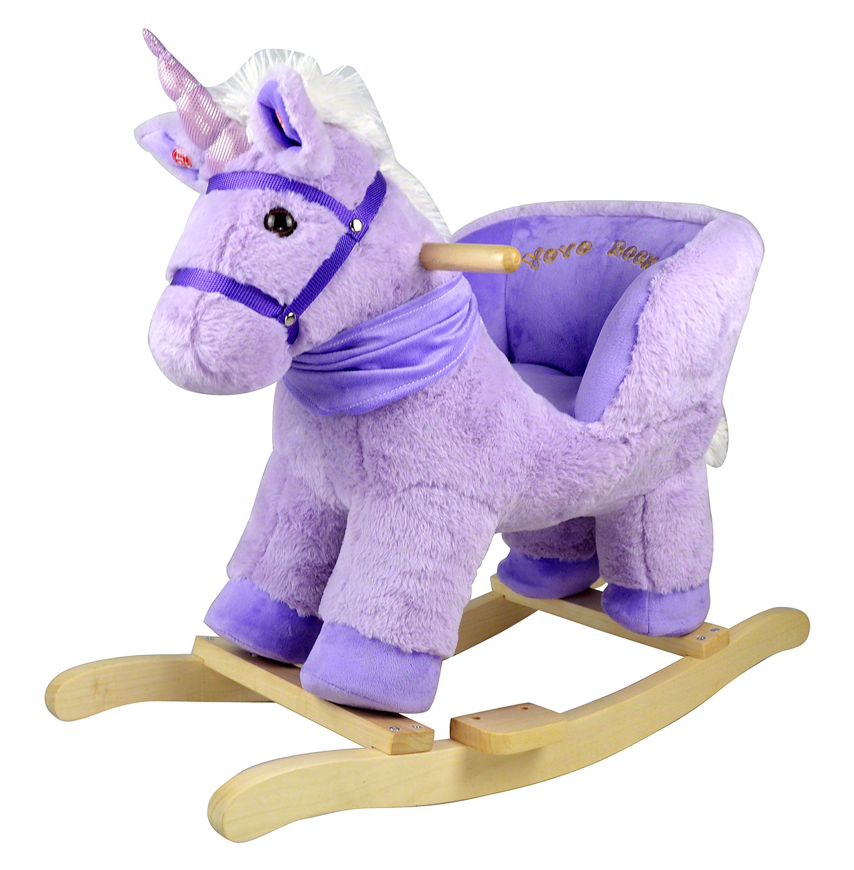 purple plush unicorn