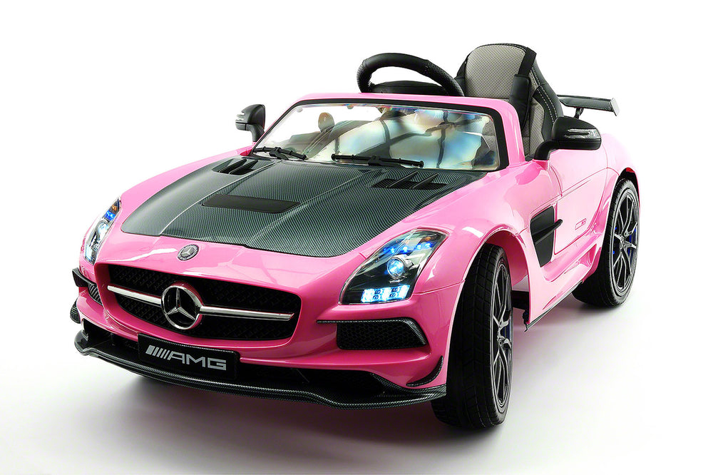 kids pink mercedes