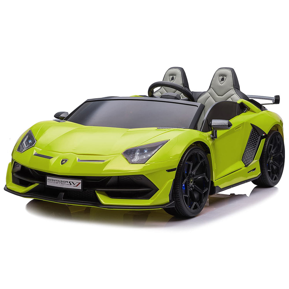 Lamborghini Aventador SVJ 24V Kids Ride-On Car with R/C Parental Remot