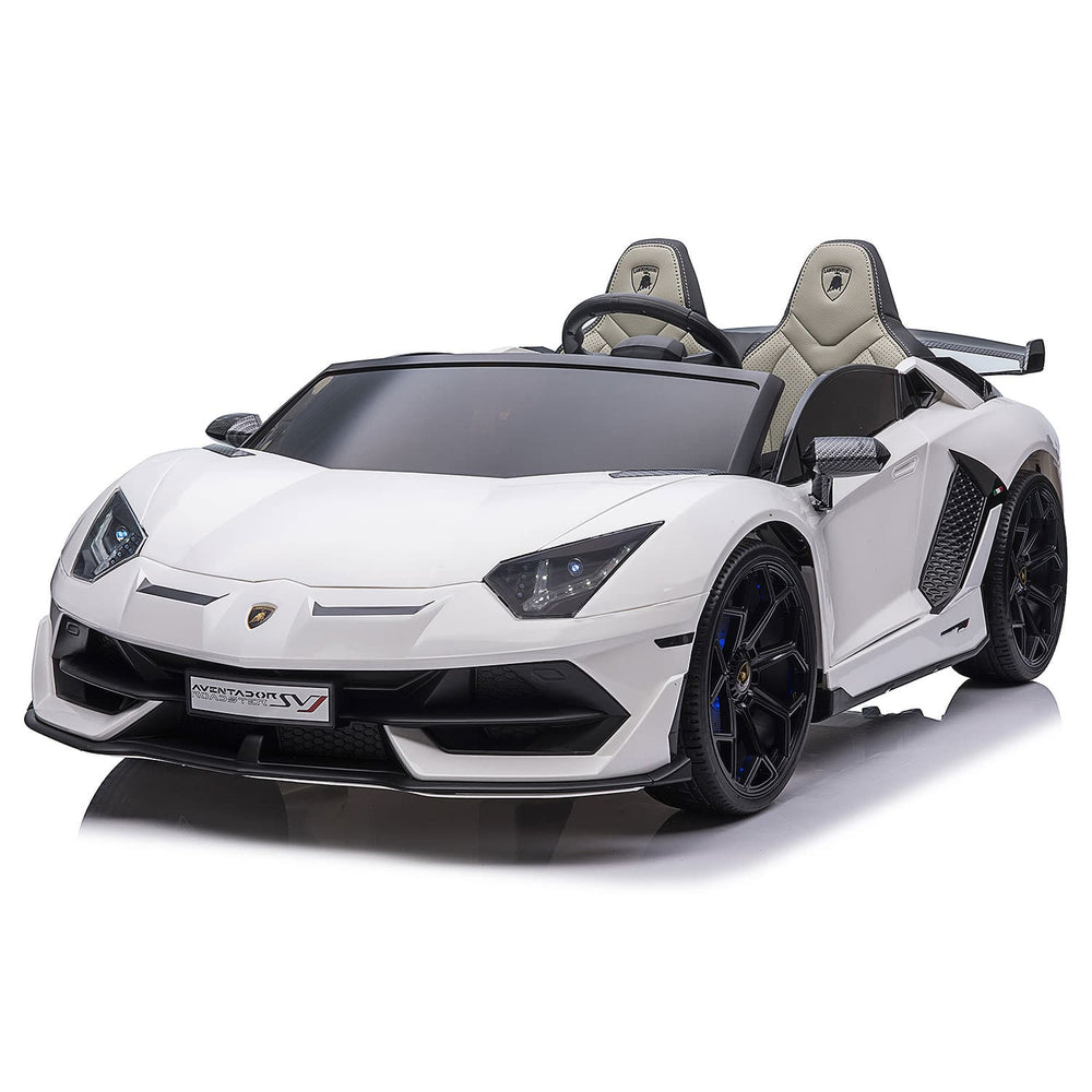 Lamborghini Aventador SVJ 24V Kids Ride-On Car with R/C Parental Remot