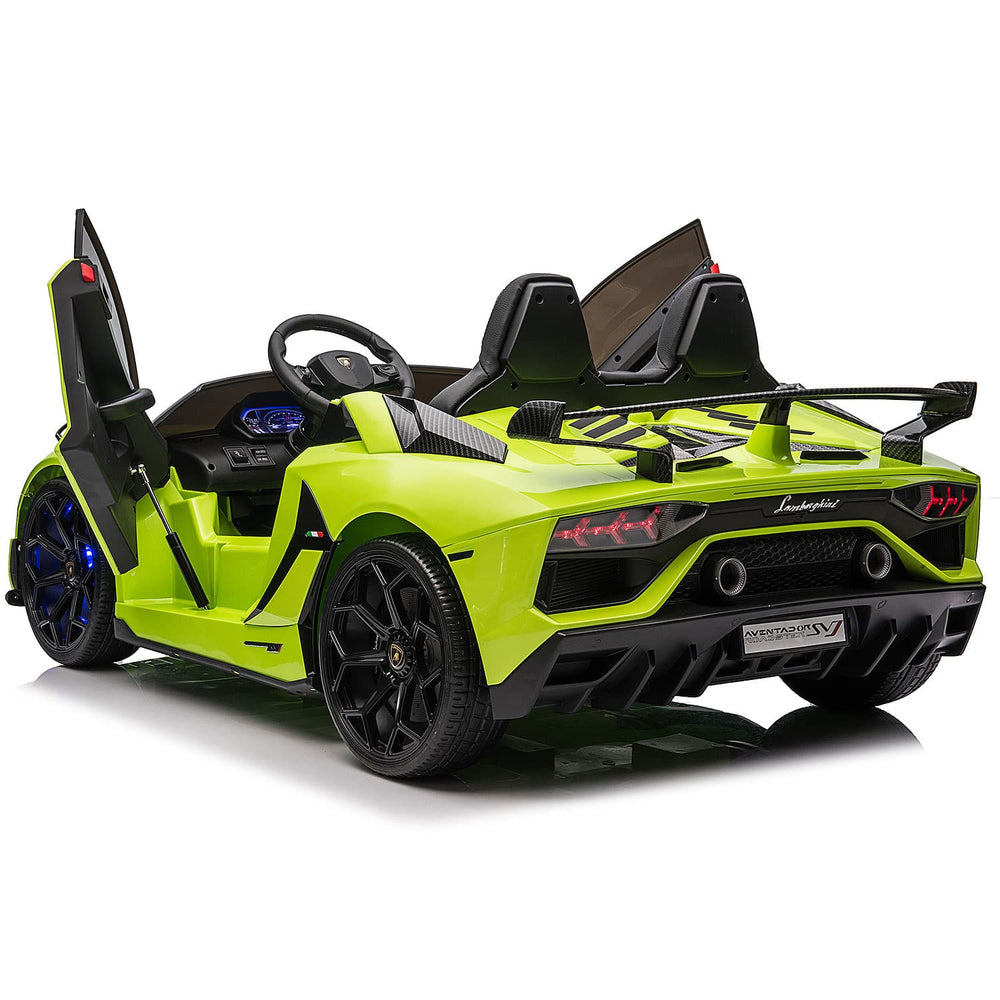 Lamborghini Aventador SVJ 24V Kids Ride-On Car with R/C Parental Remot