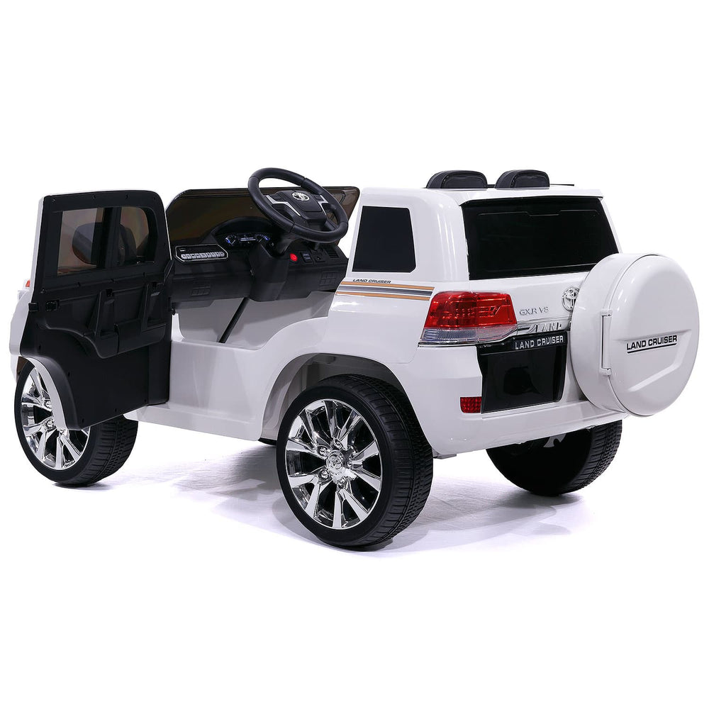 Toyota Land Cruiser 12V Kids Ride-On Car with R/C Parental Remote | Wh