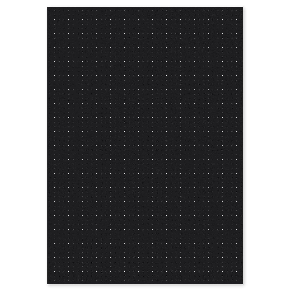 Printable Black Paper   A4 Black Dot Grid Paper   WBG 1200x1200 