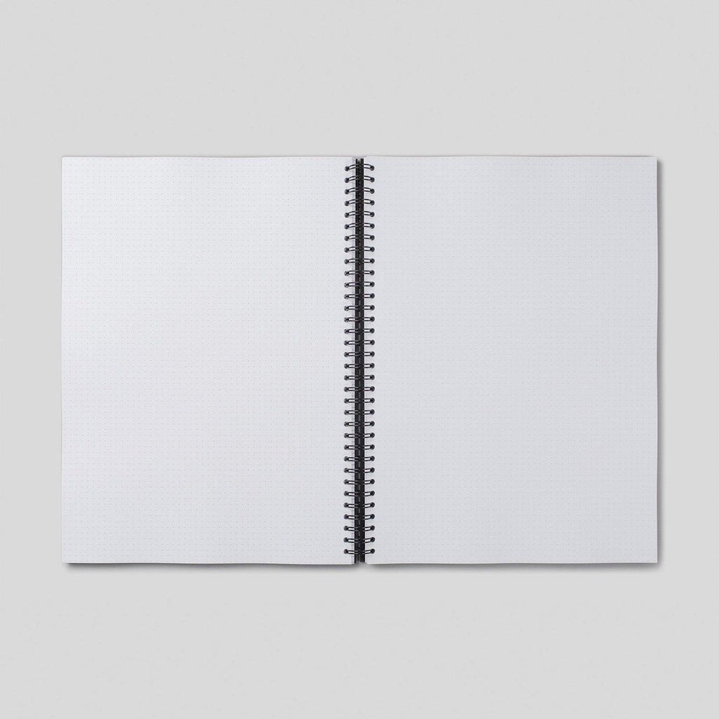 Dot Grid Notebook With Dotted White Pages Dotgrid