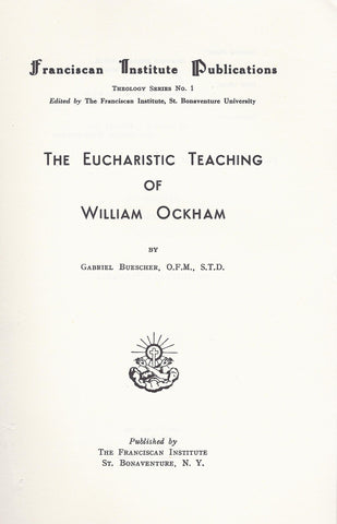 william of ockham franciscan