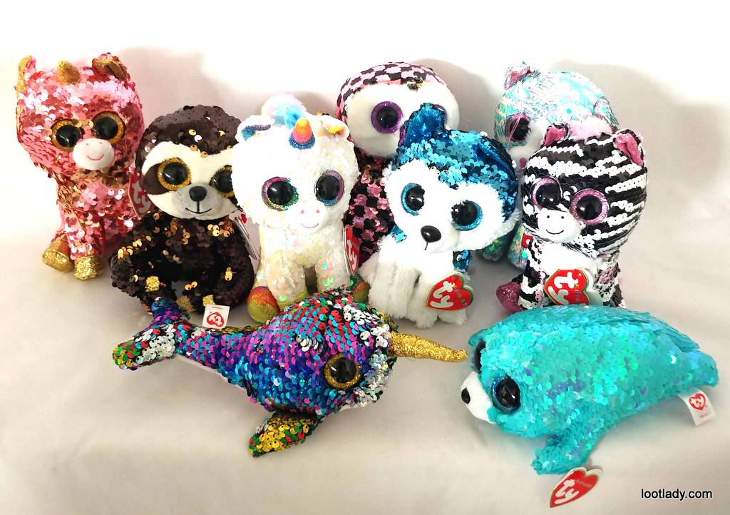 beanie boos flippables