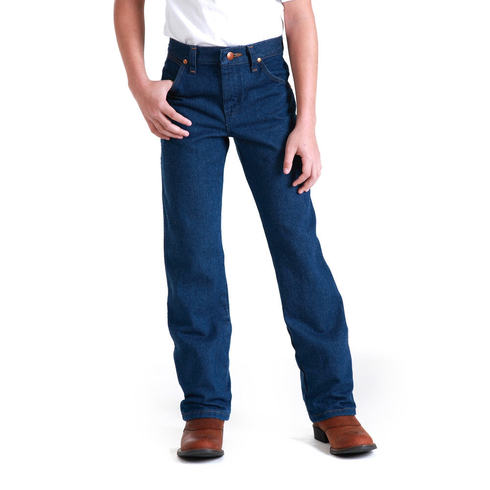 Boy's Wrangler (13MWZJP) Original Pro Rodeo Jeans - Indigo – Pete's Town  Western Wear