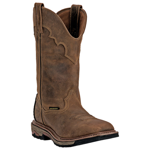 justin men's stampede wellington work boots