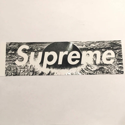 Dimensions Of A Supreme Box Logo Sticker Supreme