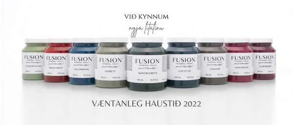Fusion Mineral paint new colors 2022