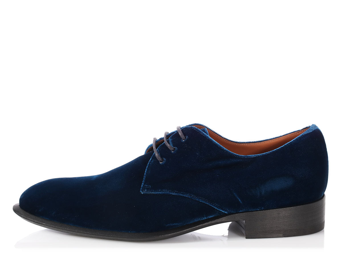 velvet oxfords