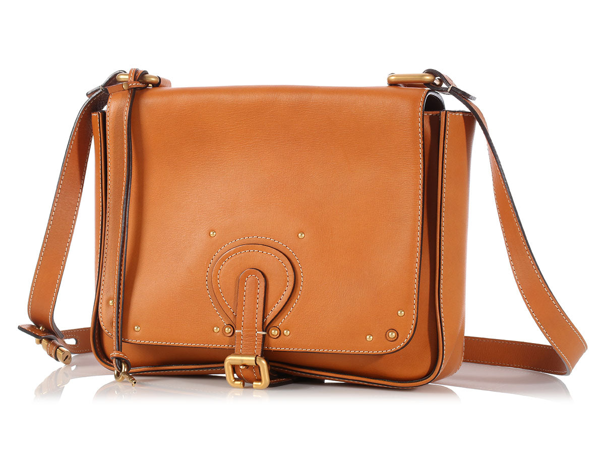 Chloé Camel Crossbody Bag - Ann's Fabulous Closeouts