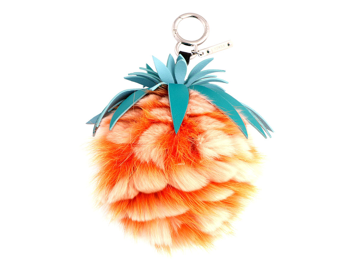 fendi pineapple bag charm