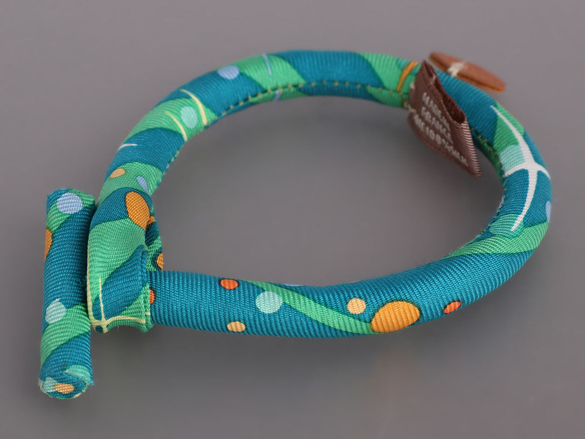 hermes petit h silk bracelet