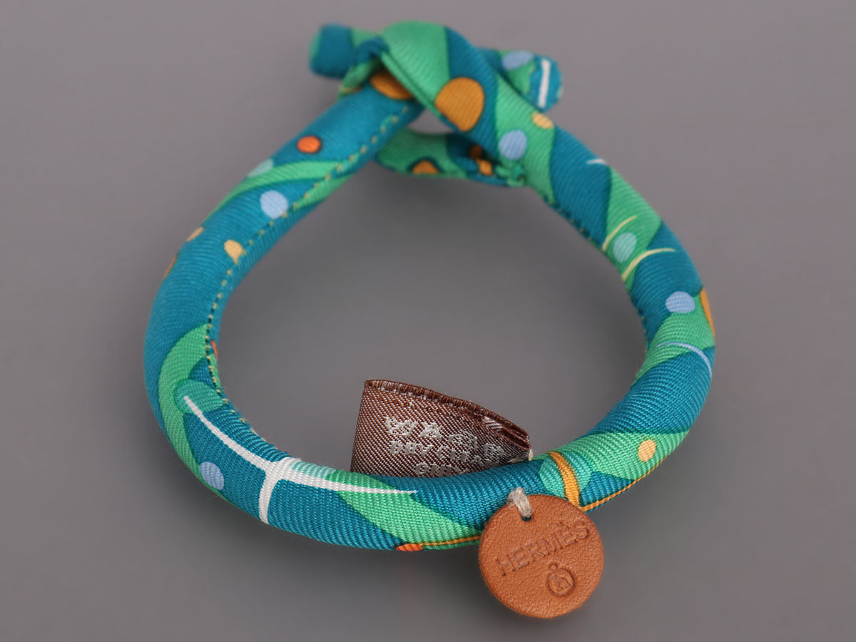 hermes petit h silk bracelet