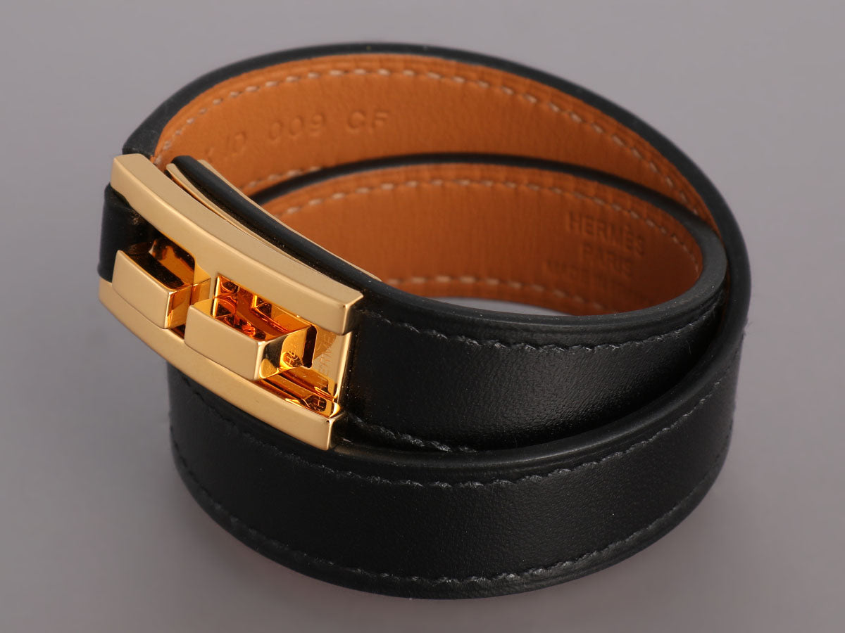 hermes drag double tour bracelet