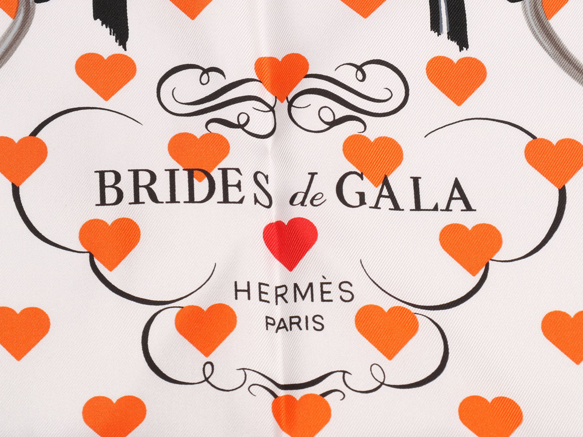 hermes brides de gala love scarf
