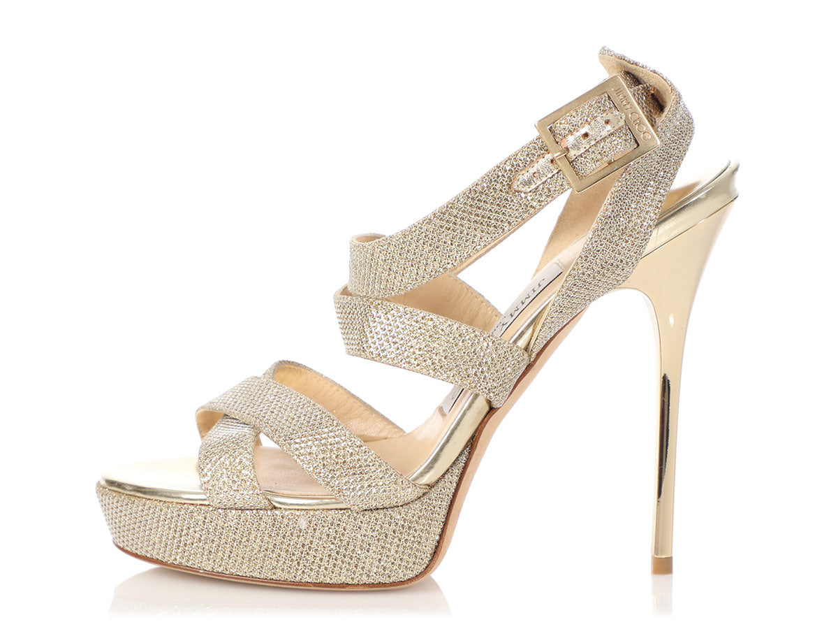 jimmy choo vamp platform sandals