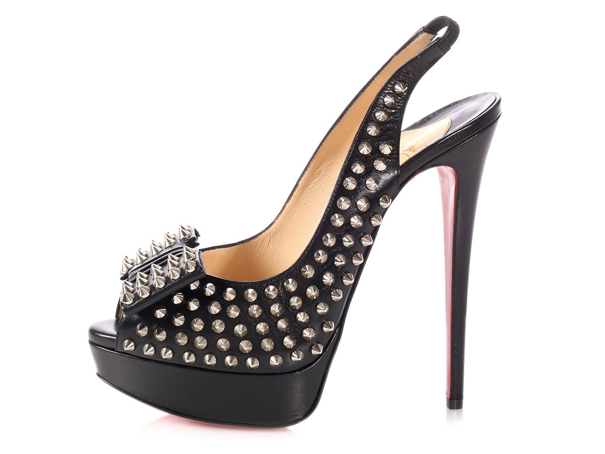 christian louboutin studded pumps