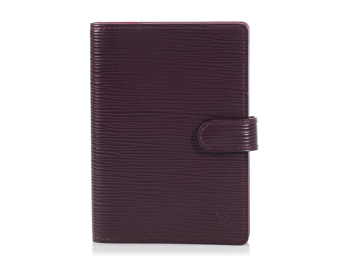 Louis Vuitton Small Cassis Epi Ring Agenda Cover - Ann&#39;s Fabulous Closeouts