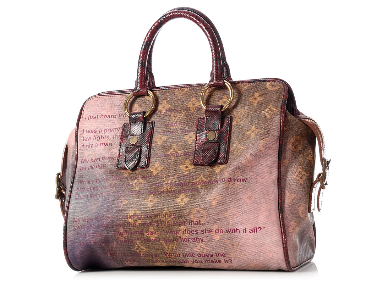 Louis Vuitton Monogram Richard Prince Mancrazy Jokes Bag - Ann&#39;s Fabulous Closeouts