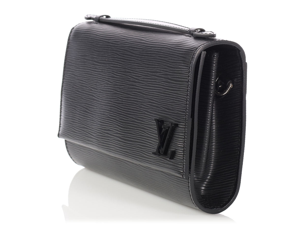 Louis Vuitton Black Epi Clery - Ann&#39;s Fabulous Closeouts