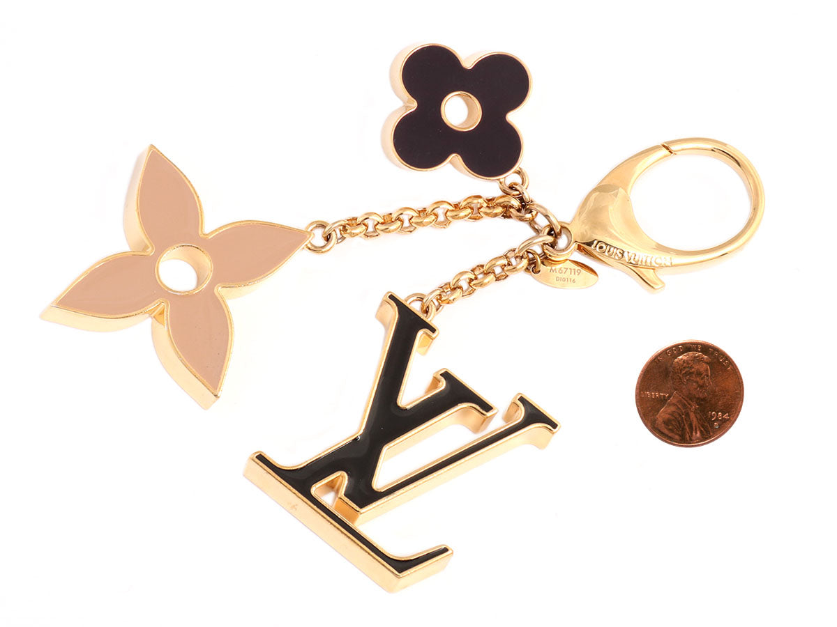 Louis Vuitton Fleur de Monogram Bag Charm - Ann&#39;s Fabulous Closeouts