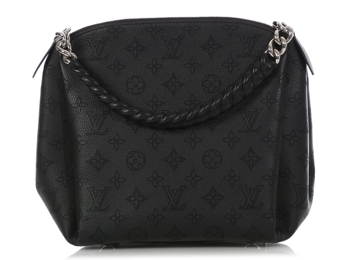 Louis Vuitton Black Mahina Babylone Chain BB - Ann&#39;s Fabulous Closeouts