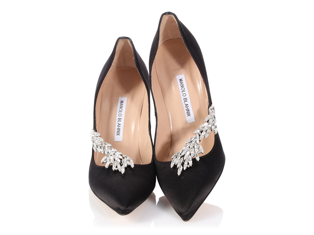 manolo blahnik nadira black