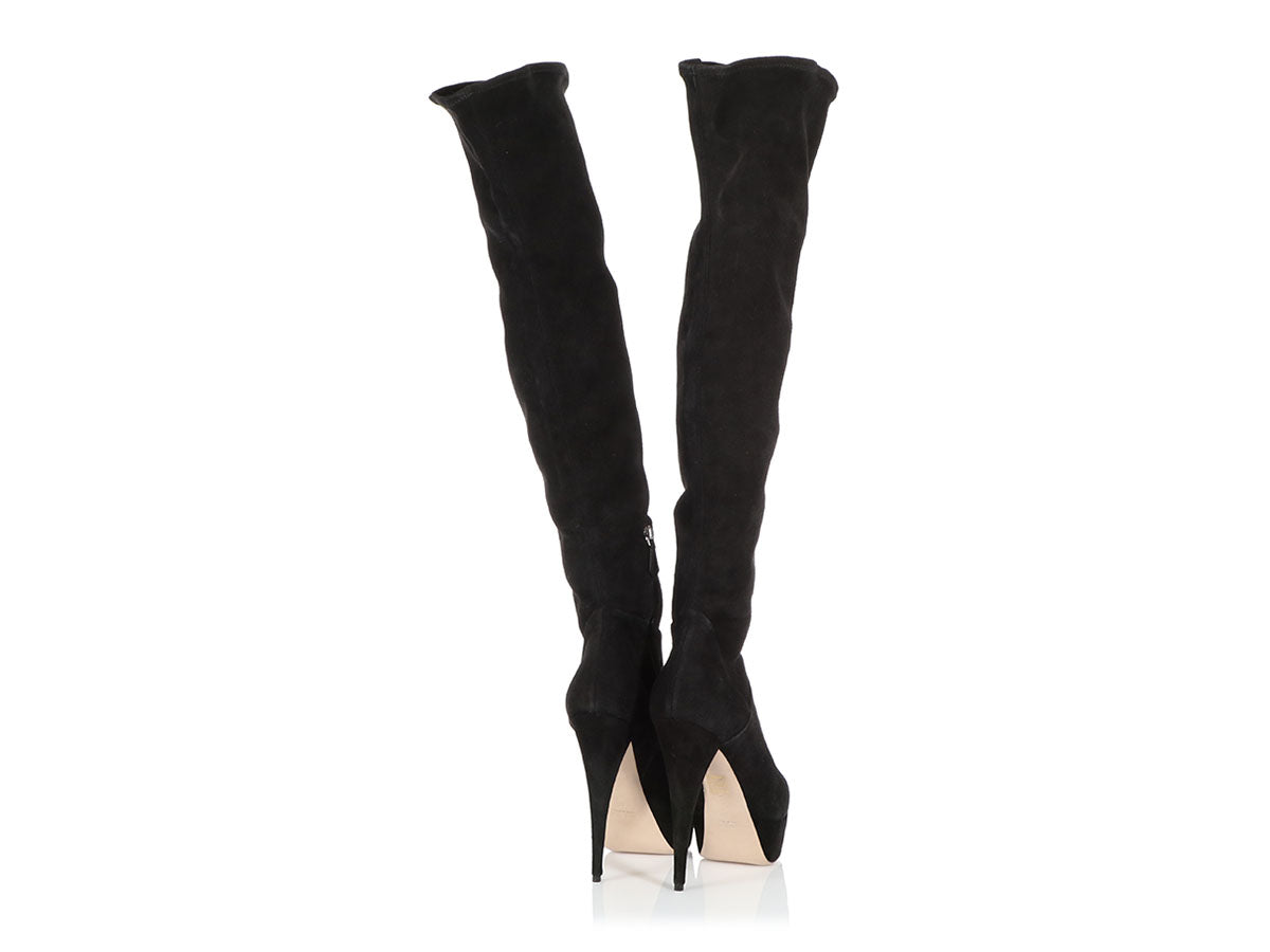 miu miu knee high boots