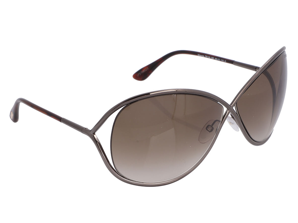 Tom Ford Gunmetal Miranda Sunglasses - Ann's Fabulous Closeouts