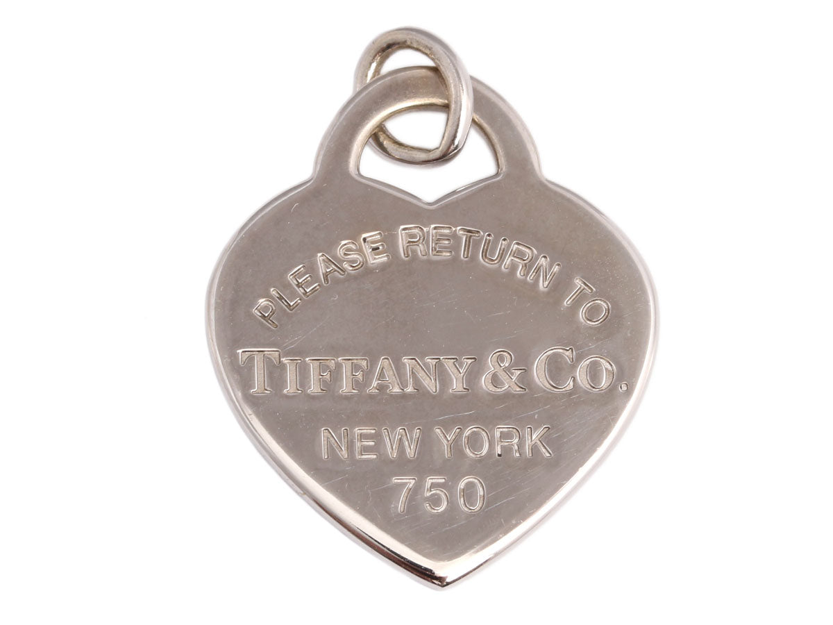 Tiffany \u0026 Co. 18K Heart Pendant - Ann's 
