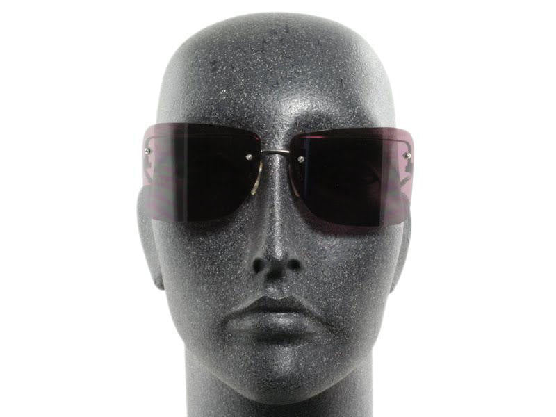Dolce & Gabbana Purple Rimless Sunglasses - Ann's Fabulous Closeouts