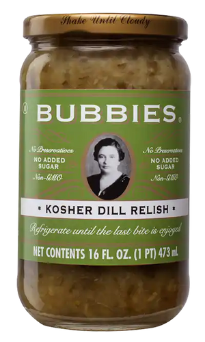 Bubbies Kosher Dill Relish 16oz - Eden Valley Country Store