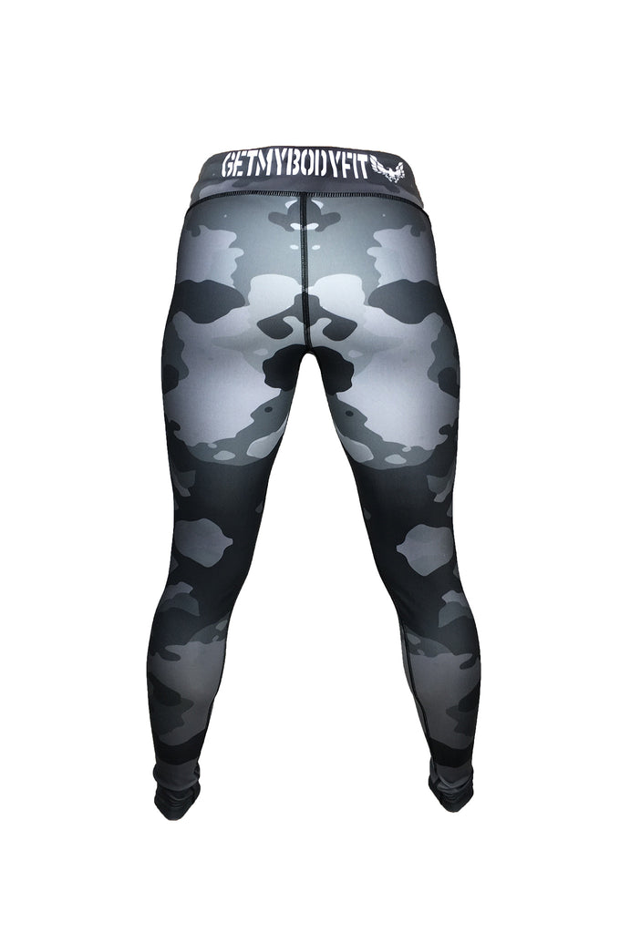 camo gym leggings