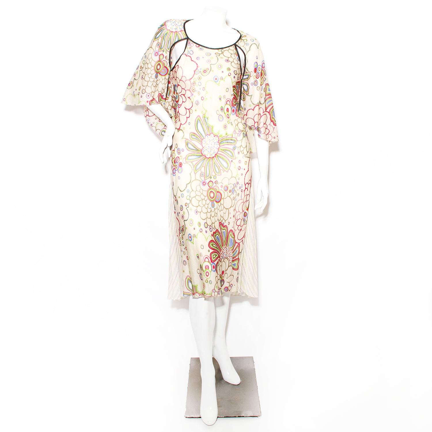 floral caftan