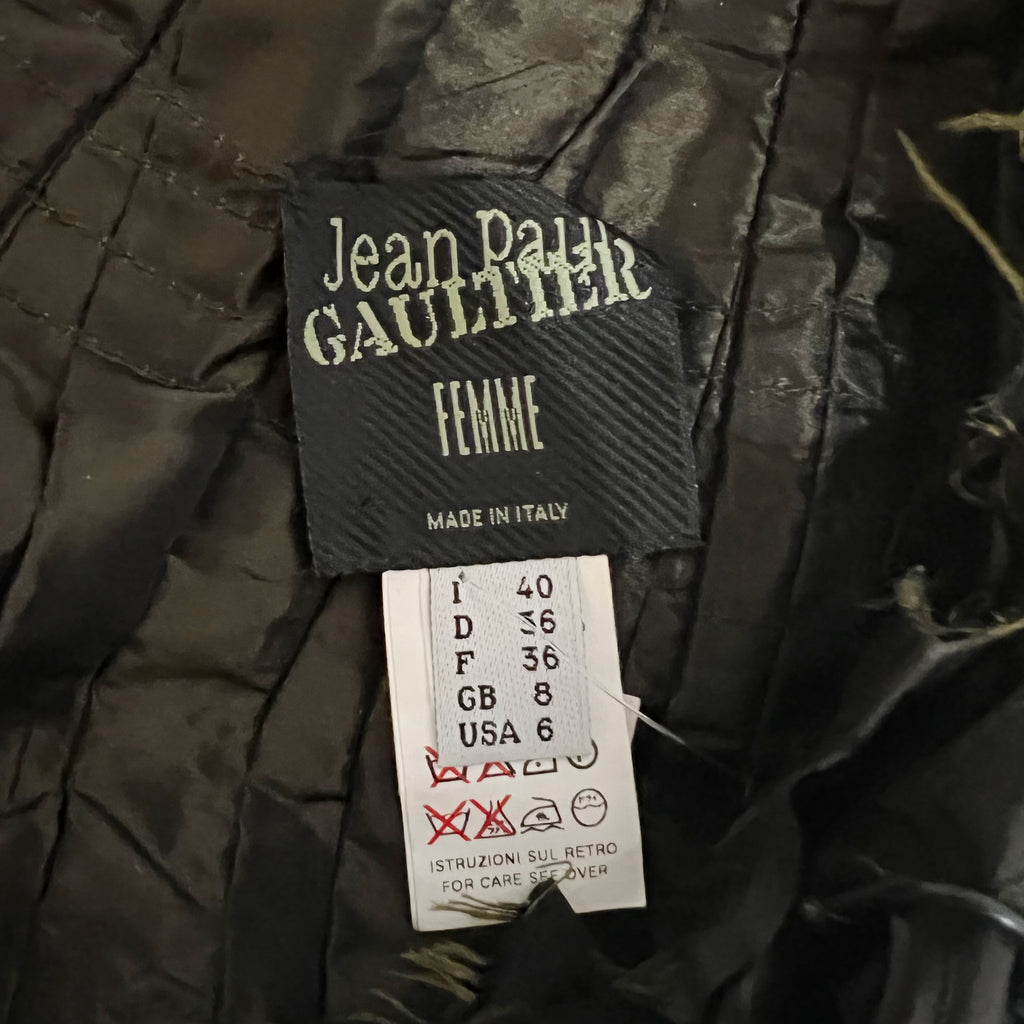 vintage italy製 JEAN PAUL GAULTIER FEMME 年末早割 52%割引 odessa