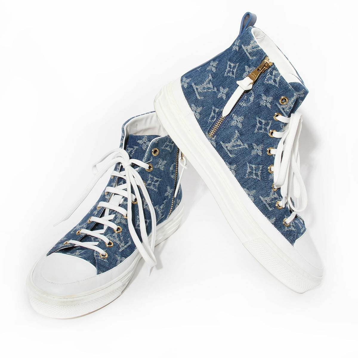 louis vuitton sneakers jeans