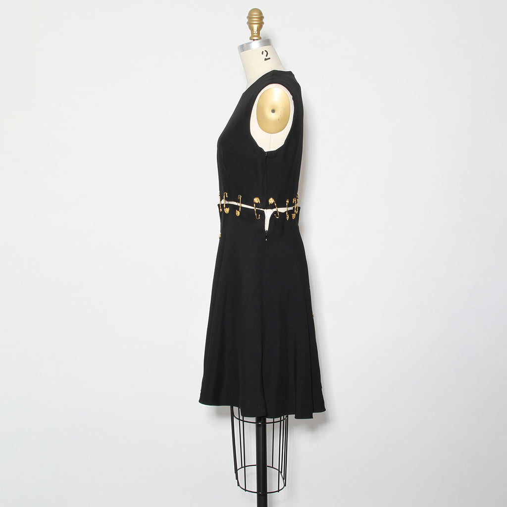 versace safety pin dress for sale