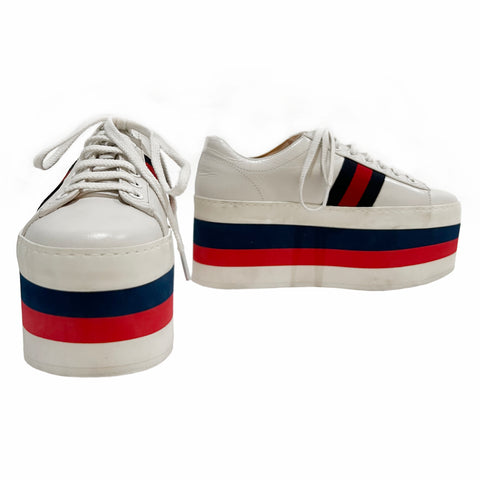 Gucci Low Top Wedge Sneakers