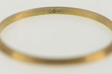 Load image into Gallery viewer, 14K Vintage NOS 1950&#39;s Grooved Men&#39;s Band Ring Size 12.25 Yellow Gold