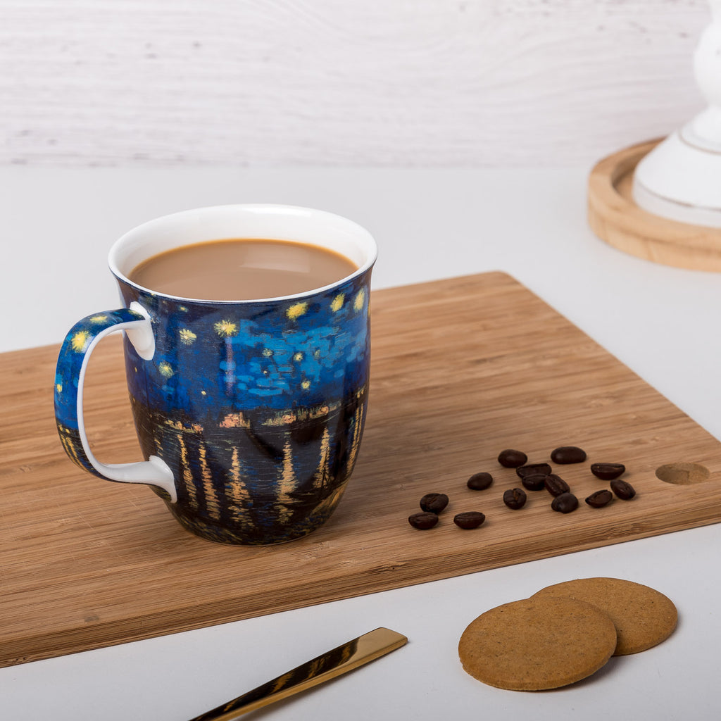 Van gogh starry night coffee mug