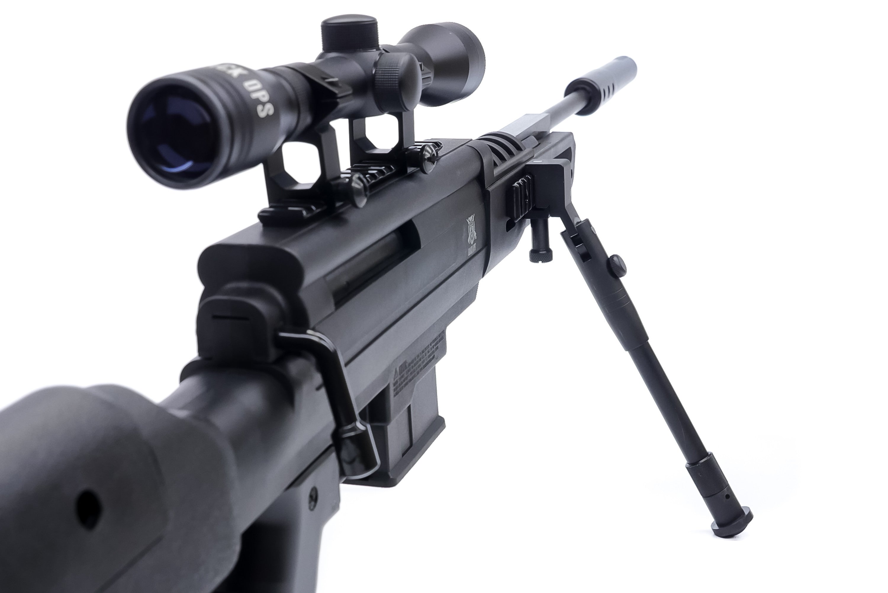 Airsoft Sniper Rifle With Scope And Bipod Black Ops Black Ops Usa