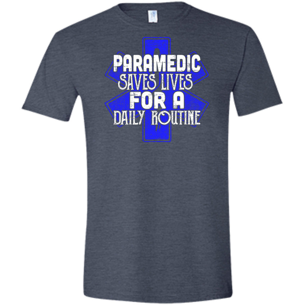 Paramedic - Saves Lives For A Daily Routine Shirts – GoneBold.gift