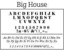 Big House Return Address Embosser