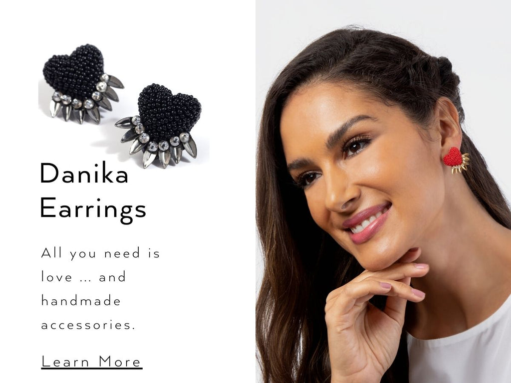 Danika Heart Earrings