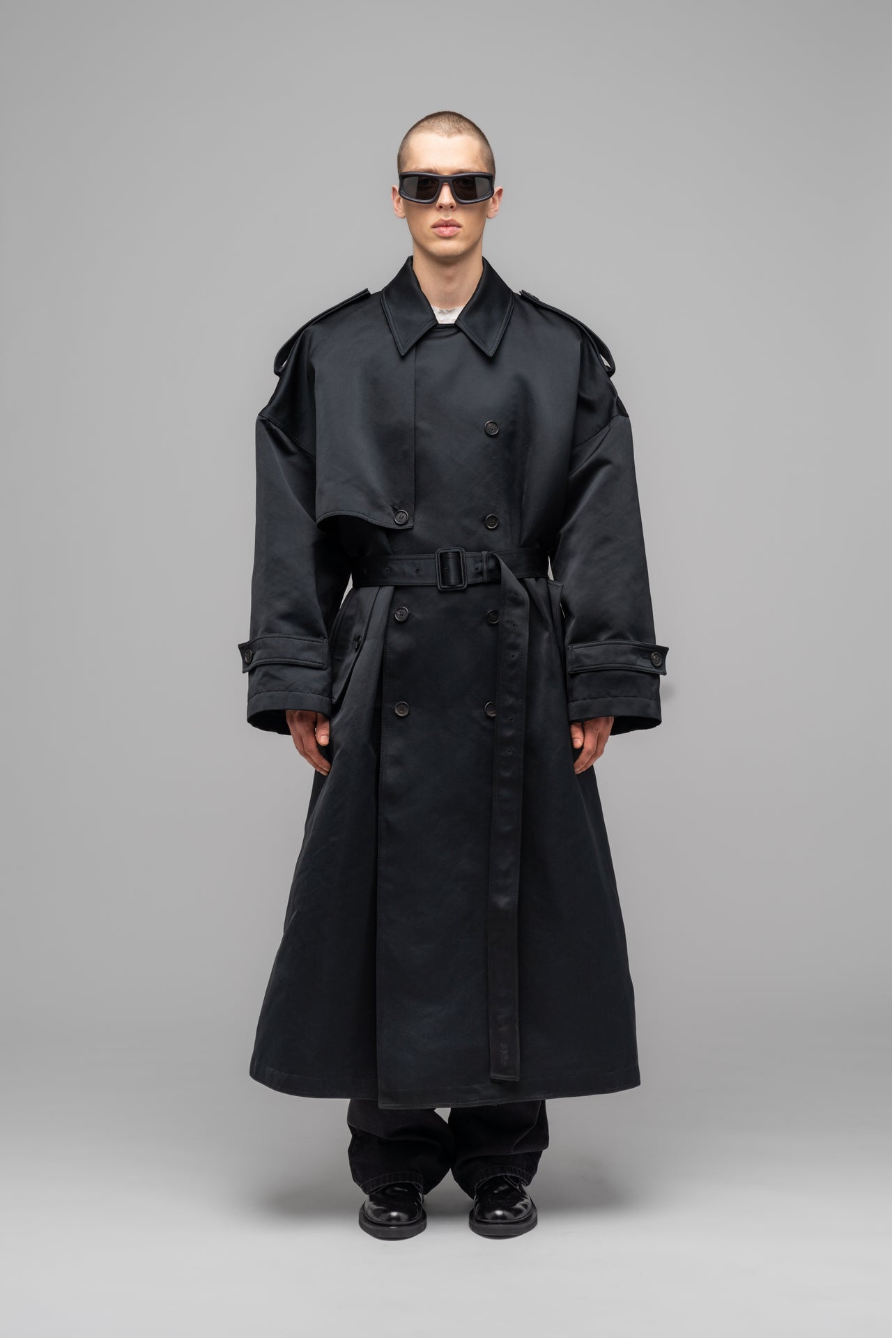 "SUPERSIZE" TRENCHCOAT