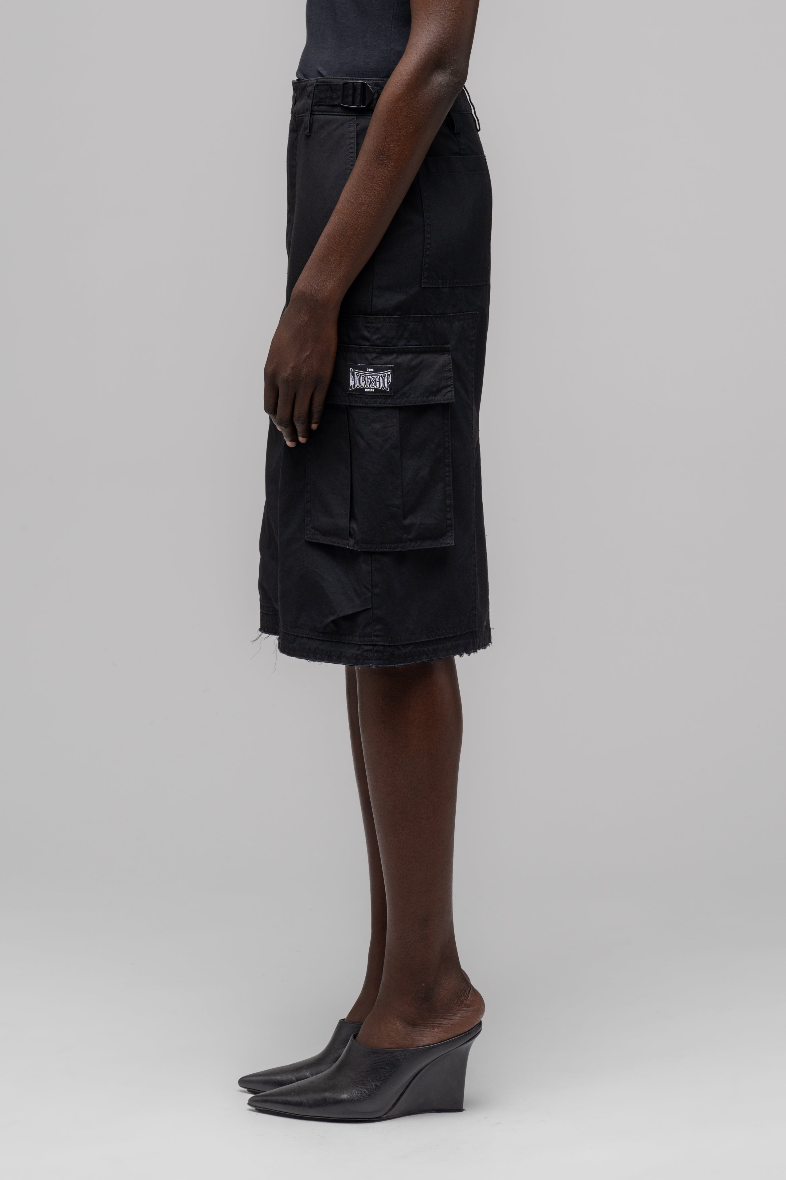 "REALIST" CARGO SKIRT - WU102268-3